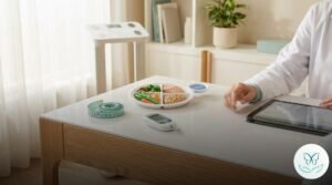 Dra. Sabryna Lucena Endocrinologista; endocrinologista em Brasília; Programa Escolha Certa; tratamento para obesidade baseado em evidências; emagrecimento saudável com acompanhamento; tratamento para menopausa e climatério; ajuste hormonal mulheres 40+; endocrinologista para tratamento de tireóide; reversão de gordura no fígado (esteatose); controle de pré-diabetes e colesterol; síndrome dos ovários policísticos - SOP; médica especialista em metabolismo; bioimpedância consulta Brasília; tratamento ético para perda de peso; equipe multidisciplinar para emagrecimento; acompanhamento médico para obesidade crônica;resistência à insulina