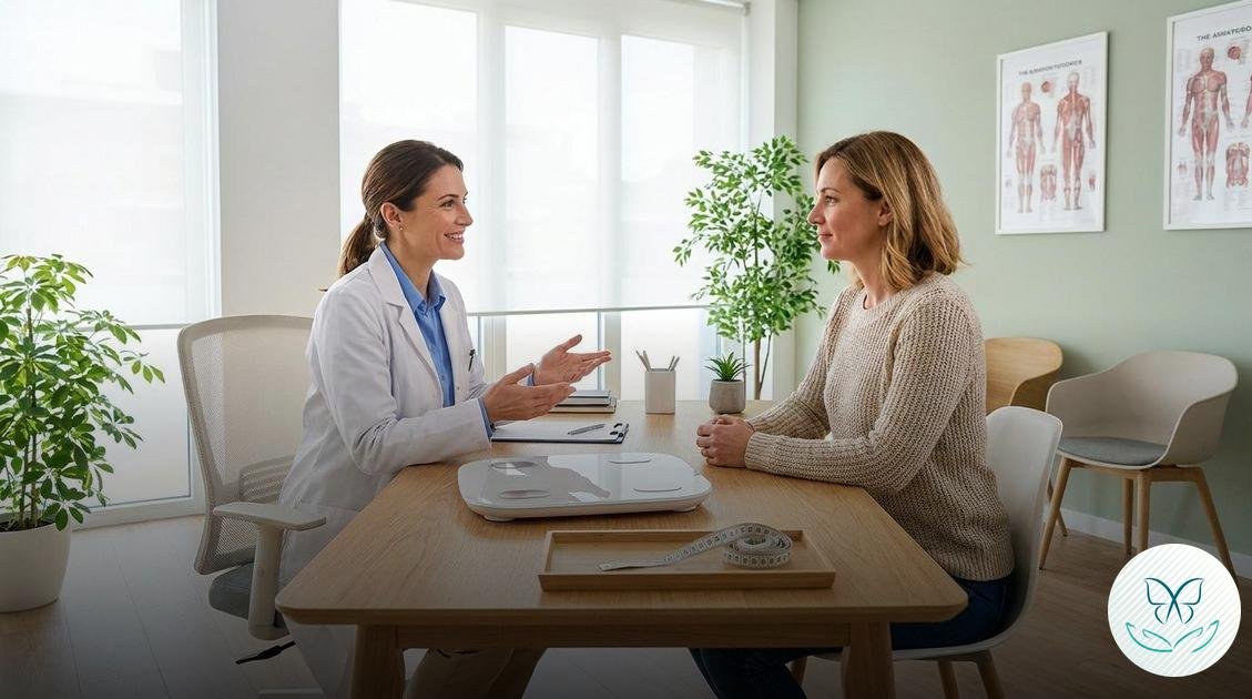 Dra. Sabryna Lucena Endocrinologista; endocrinologista em Brasília; Programa Escolha Certa; tratamento para obesidade baseado em evidências; emagrecimento saudável com acompanhamento; tratamento para menopausa e climatério; ajuste hormonal mulheres 40+; endocrinologista para tratamento de tireóide; reversão de gordura no fígado (esteatose); controle de pré-diabetes e colesterol; síndrome dos ovários policísticos - SOP; médica especialista em metabolismo; bioimpedância consulta Brasília; tratamento ético para perda de peso; equipe multidisciplinar para emagrecimento; acompanhamento médico para obesidade crônica;endocrinologista em Brasília