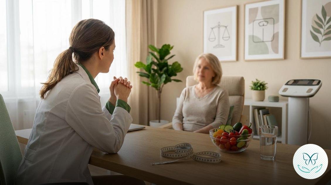 Dra. Sabryna Lucena Endocrinologista; endocrinologista em Brasília; Programa Escolha Certa; tratamento para obesidade baseado em evidências; emagrecimento saudável com acompanhamento; tratamento para menopausa e climatério; ajuste hormonal mulheres 40+; endocrinologista para tratamento de tireóide; reversão de gordura no fígado (esteatose); controle de pré-diabetes e colesterol; síndrome dos ovários policísticos - SOP; médica especialista em metabolismo; bioimpedância consulta Brasília; tratamento ético para perda de peso; equipe multidisciplinar para emagrecimento; acompanhamento médico para obesidade crônica;