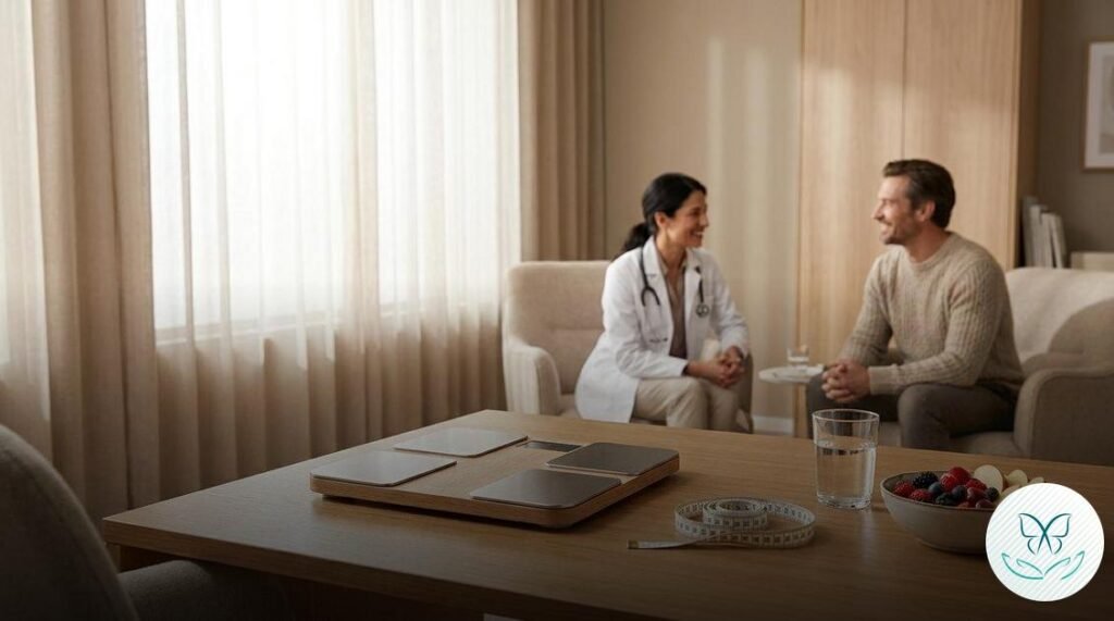 Dra. Sabryna Lucena Endocrinologista; endocrinologista em Brasília; Programa Escolha Certa; tratamento para obesidade baseado em evidências; emagrecimento saudável com acompanhamento; tratamento para menopausa e climatério; ajuste hormonal mulheres 40+; endocrinologista para tratamento de tireóide; reversão de gordura no fígado (esteatose); controle de pré-diabetes e colesterol; síndrome dos ovários policísticos - SOP; médica especialista em metabolismo; bioimpedância consulta Brasília; tratamento ético para perda de peso; equipe multidisciplinar para emagrecimento; acompanhamento médico para obesidade crônica;